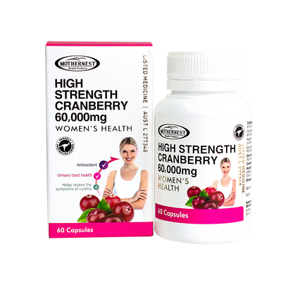 Mothernest Cranberry 60,000mg (60 Caps)