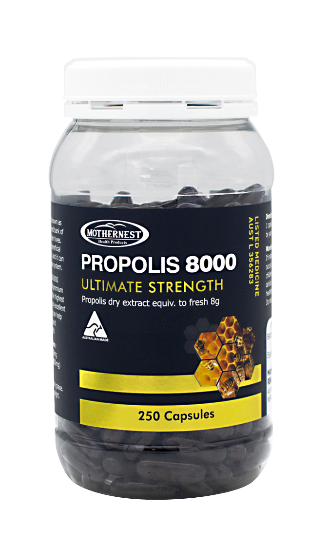 Mothernest Propolis 8000 (250 Caps)