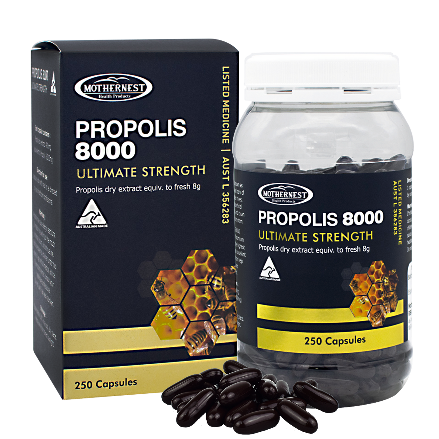Mothernest Propolis 8000 (250 Caps)