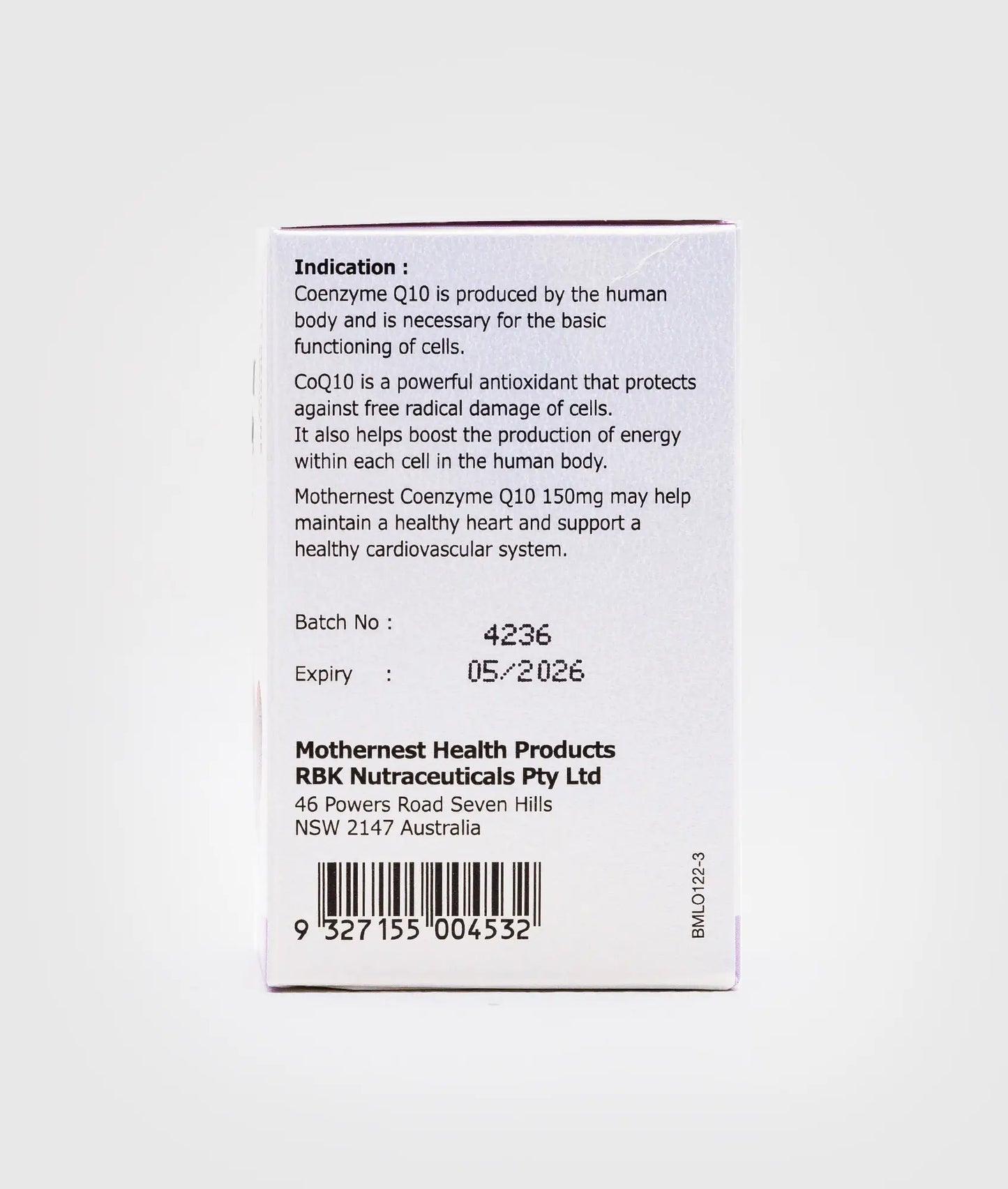 Mothernest CoQ 10 150mg 60caps