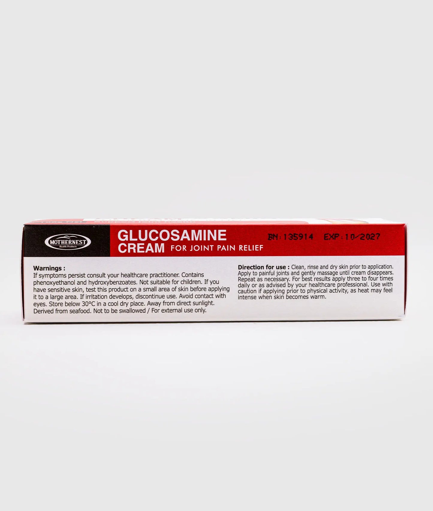 Mothernest Glucosamine Joint Cream 100g