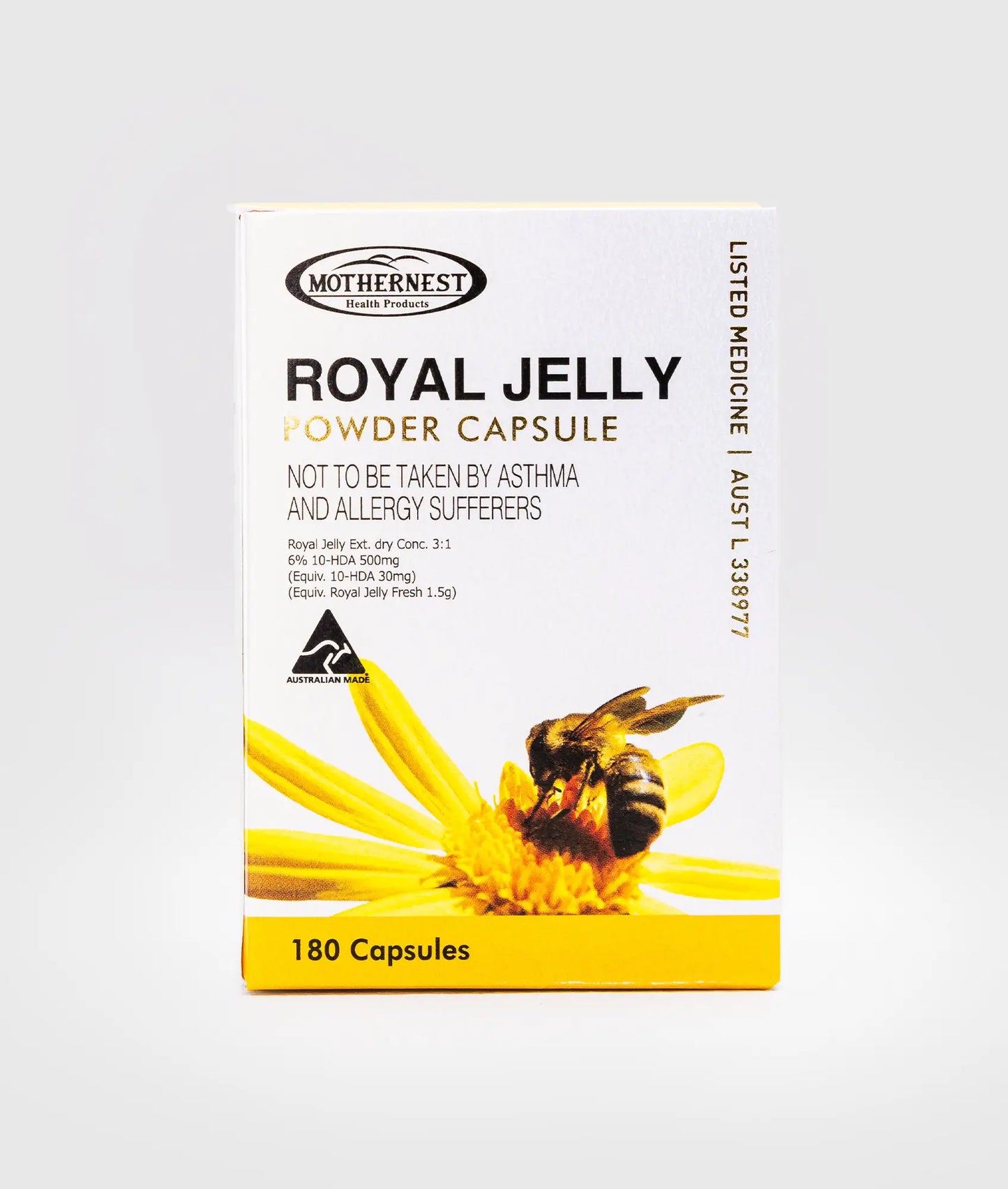 마더네스트 로얄젤리 파우더 500mg 180캡슐