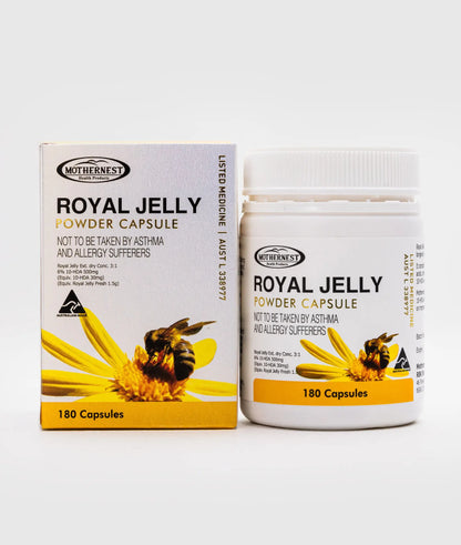 마더네스트 로얄젤리 파우더 500mg 180캡슐