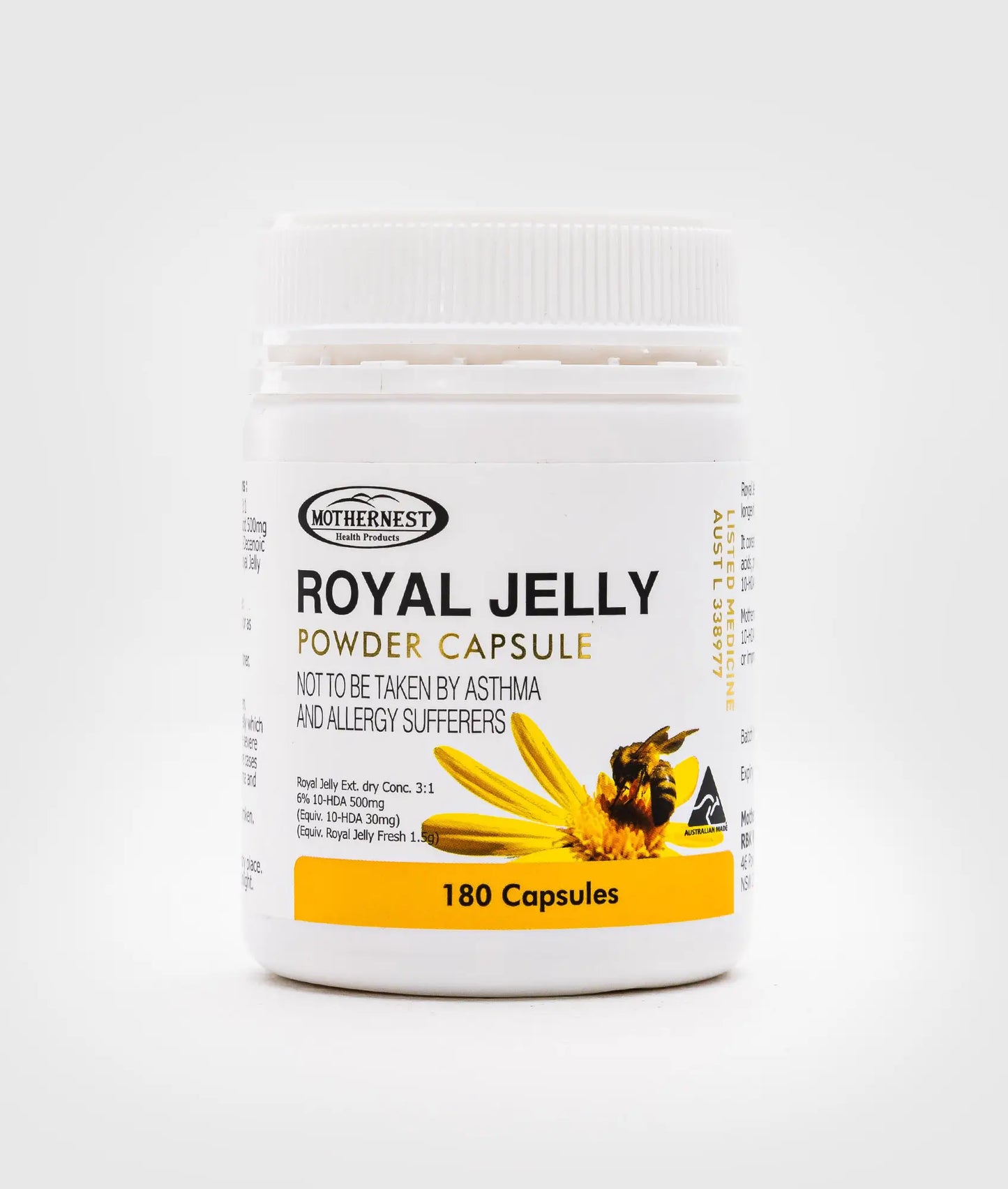 마더네스트 로얄젤리 파우더 500mg 180캡슐