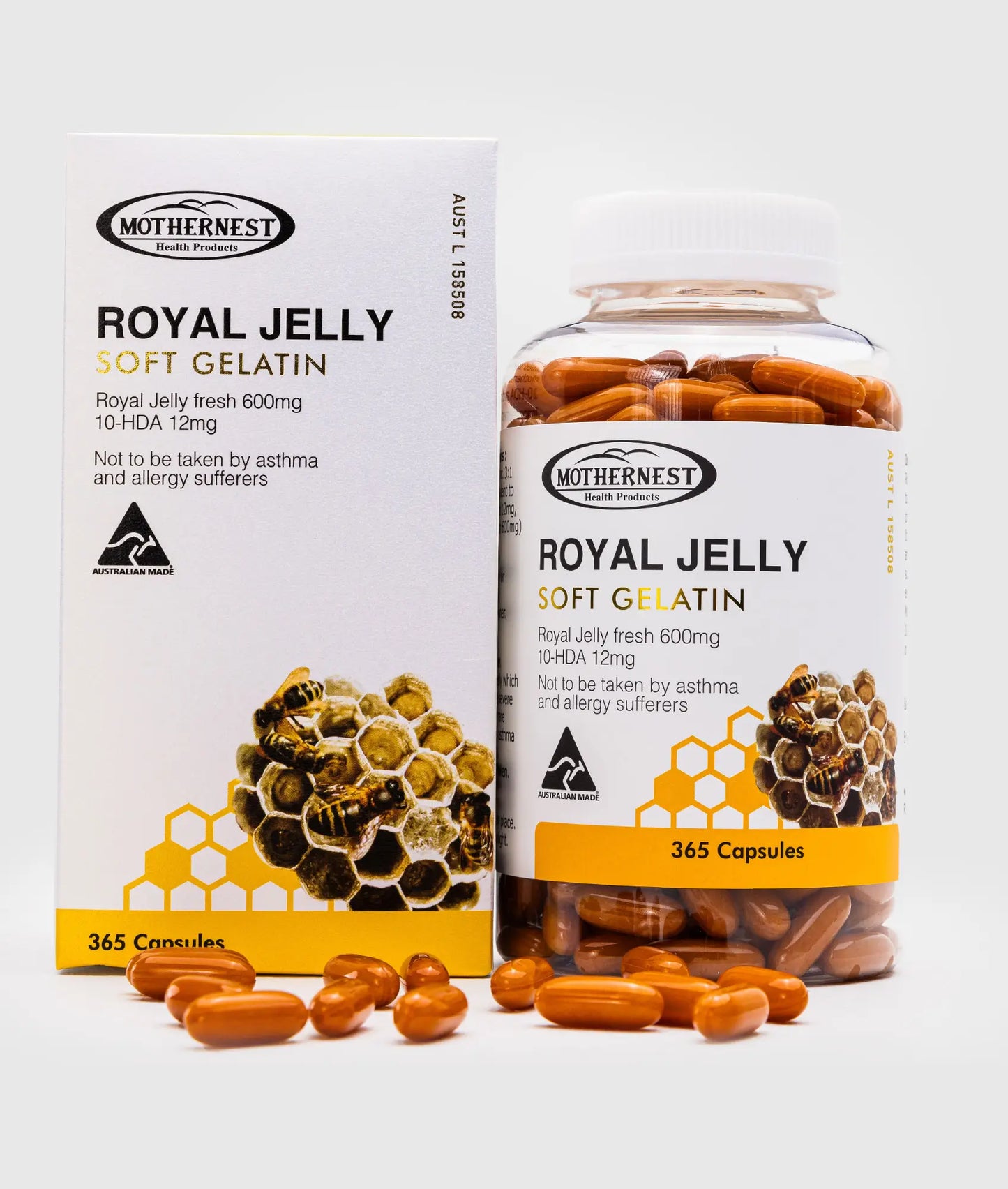 마더네스트 로얄젤리 연질캡슐 1000mg (365캡슐)