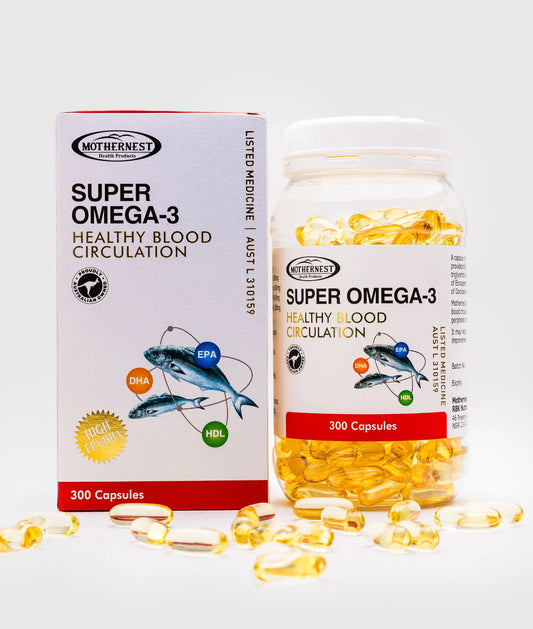 Mothernest Super Omega 3 1000mg 300 caps