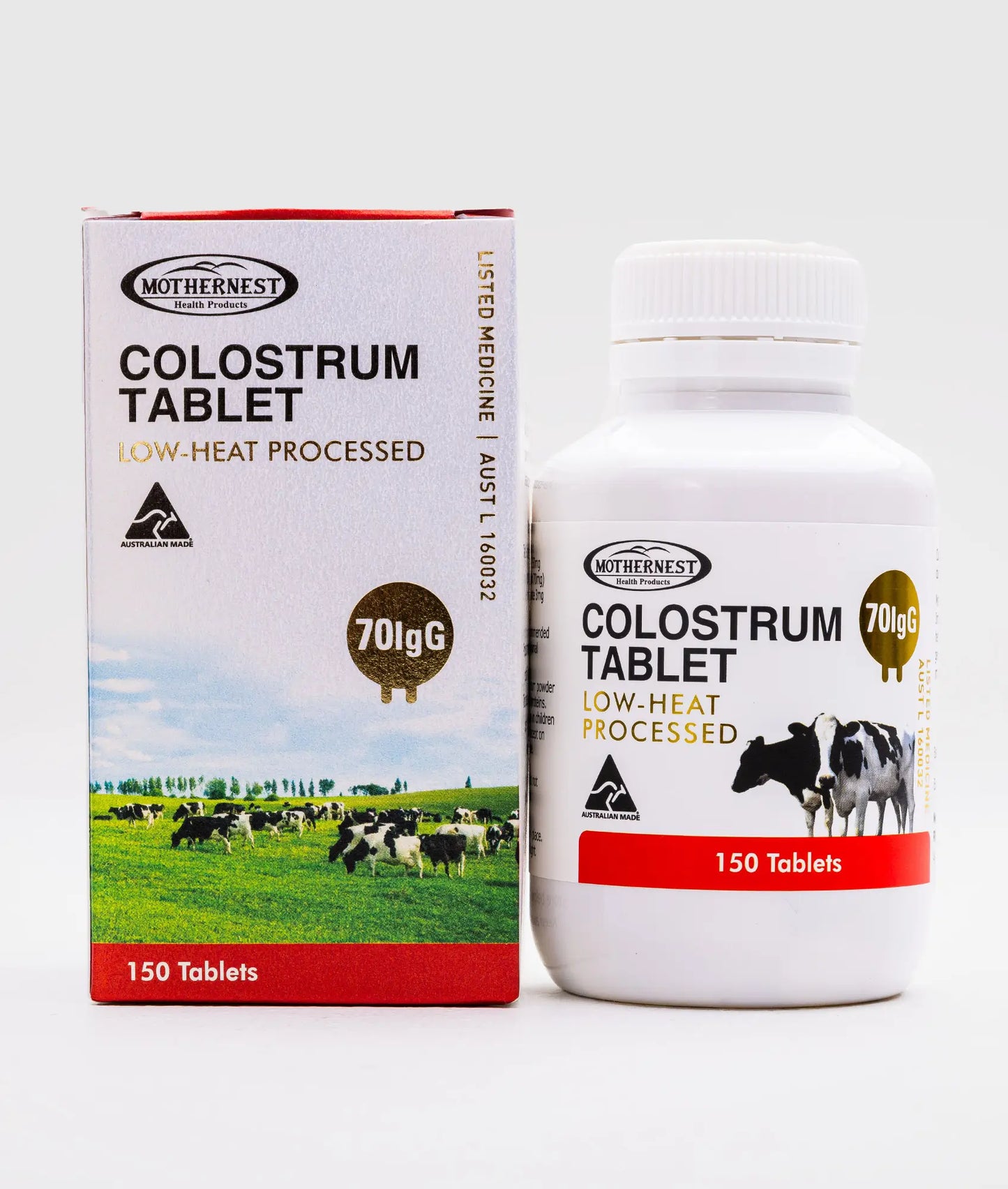 Mothernest Colostrum 70IgG (150 Tabs)