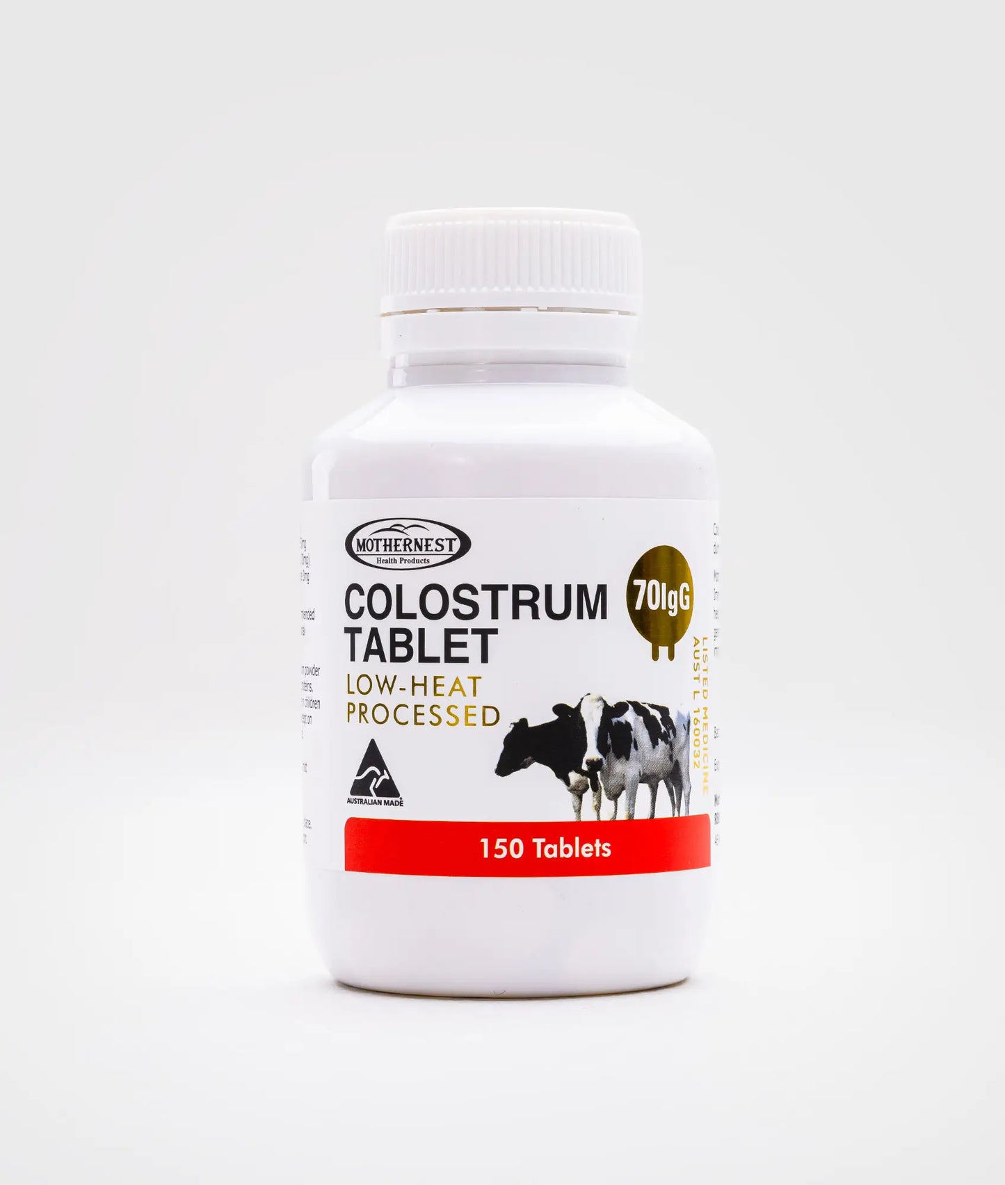 Mothernest Colostrum 70IgG (150 Tabs)