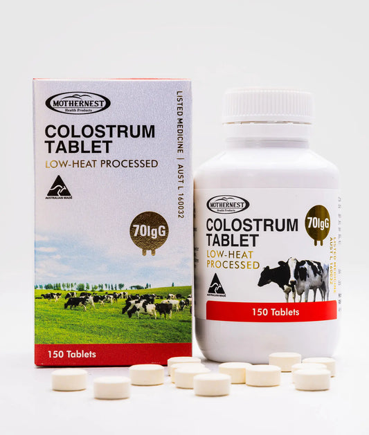 Mothernest Colostrum 70IgG (150 Tabs)