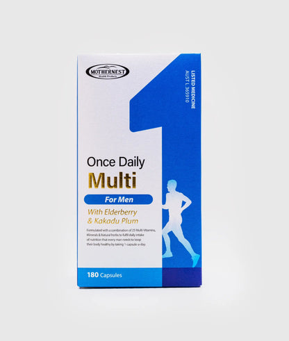 Mothernest Once Daily Multi for Men 180 Caps