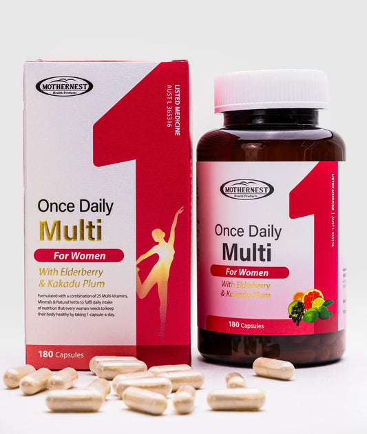 Mothernest Once Daily Multi for Women 180 Caps