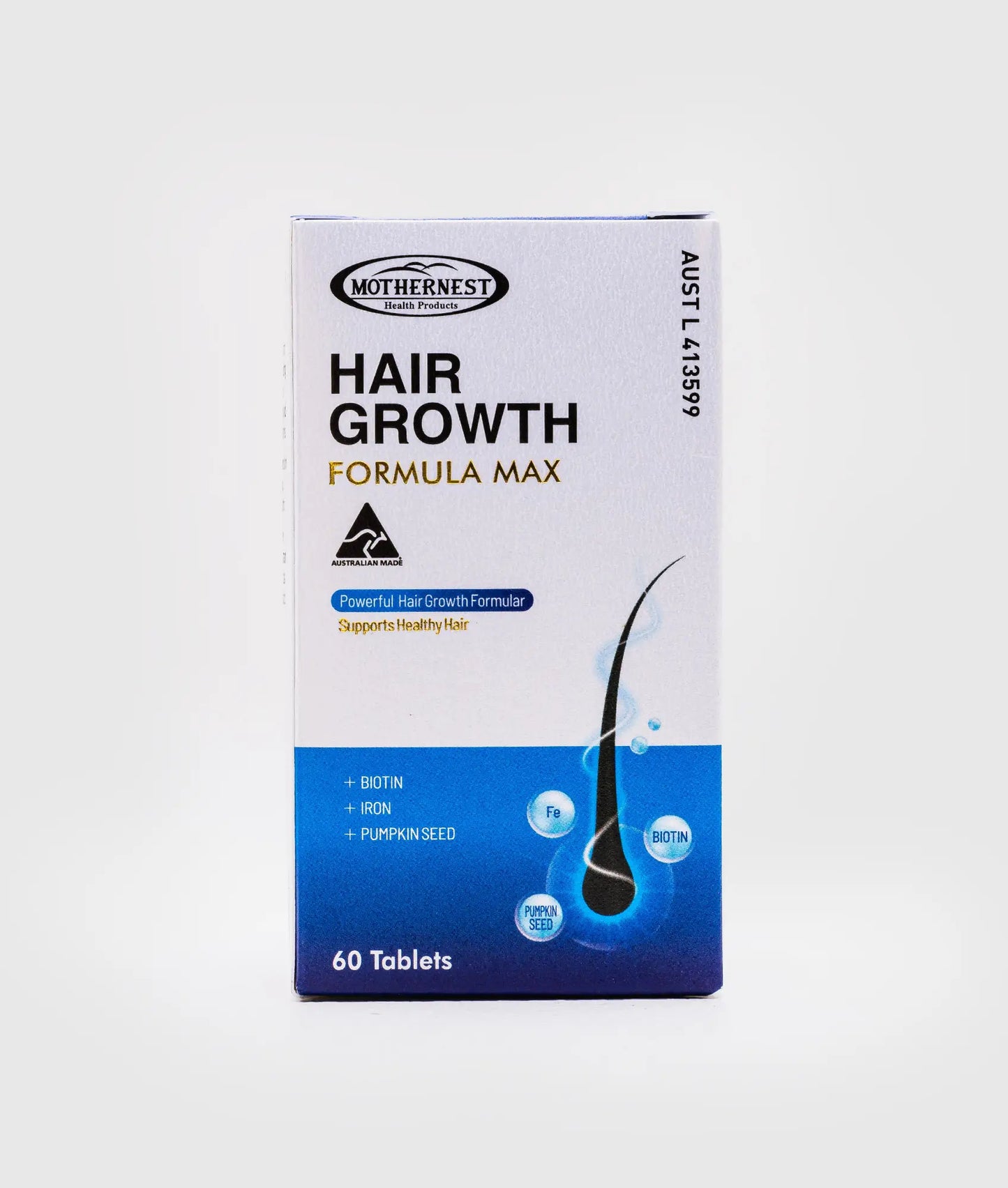 Mothernest Hair Growth Formula Max 60 Tabs