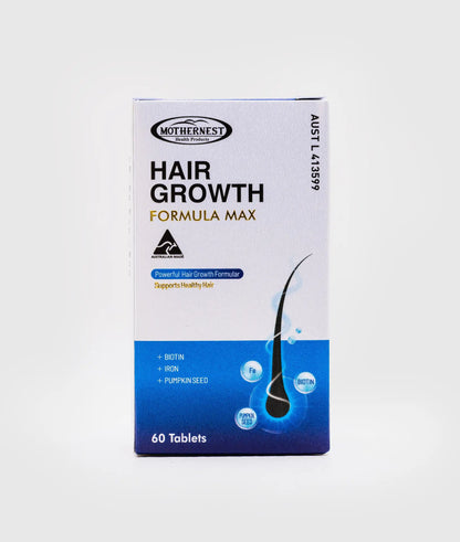 Mothernest Hair Growth Formula Max 60 Tabs