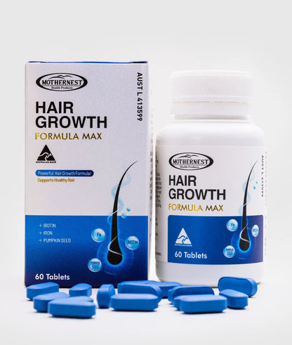 Mothernest Hair Growth Formula Max 60 Tabs