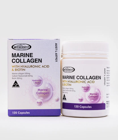 Mothernest Marine Collagen (120 Caps)