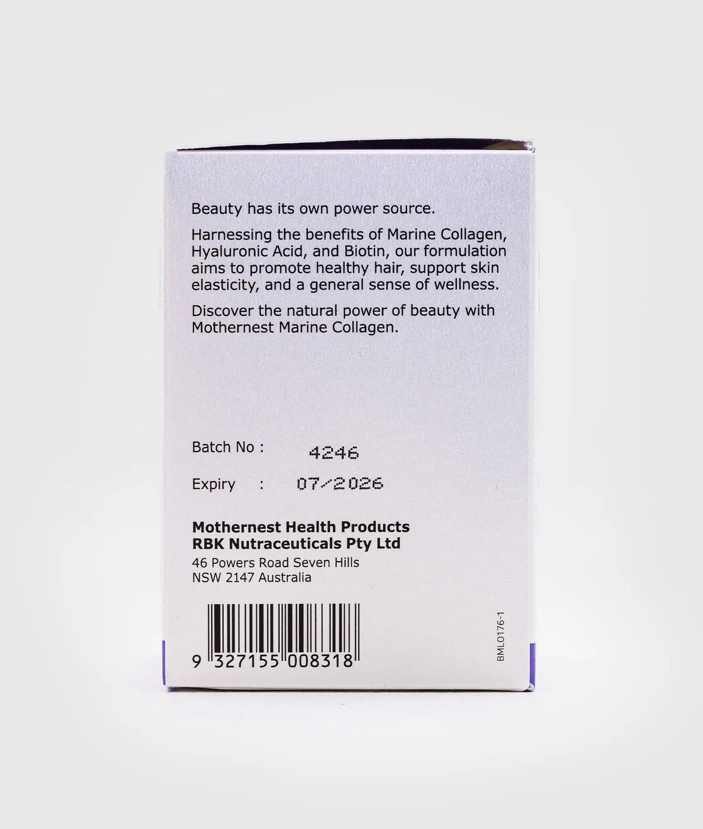 Mothernest Marine Collagen (120 Caps)