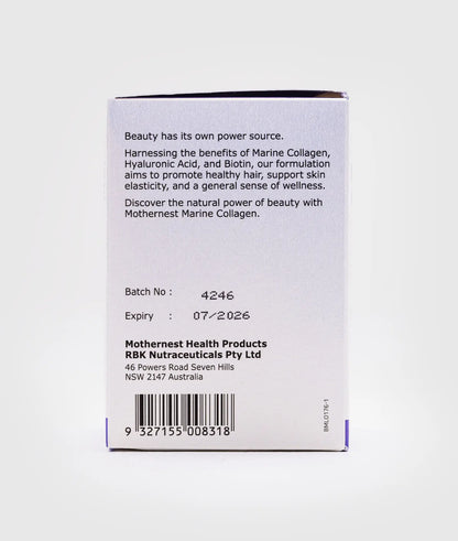Mothernest Marine Collagen (120 Caps)