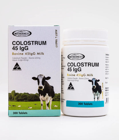 Mothernest Colostrum 45IgG 300tabs