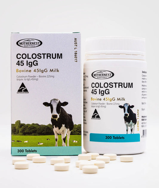 Mothernest Colostrum 45IgG 300tabs