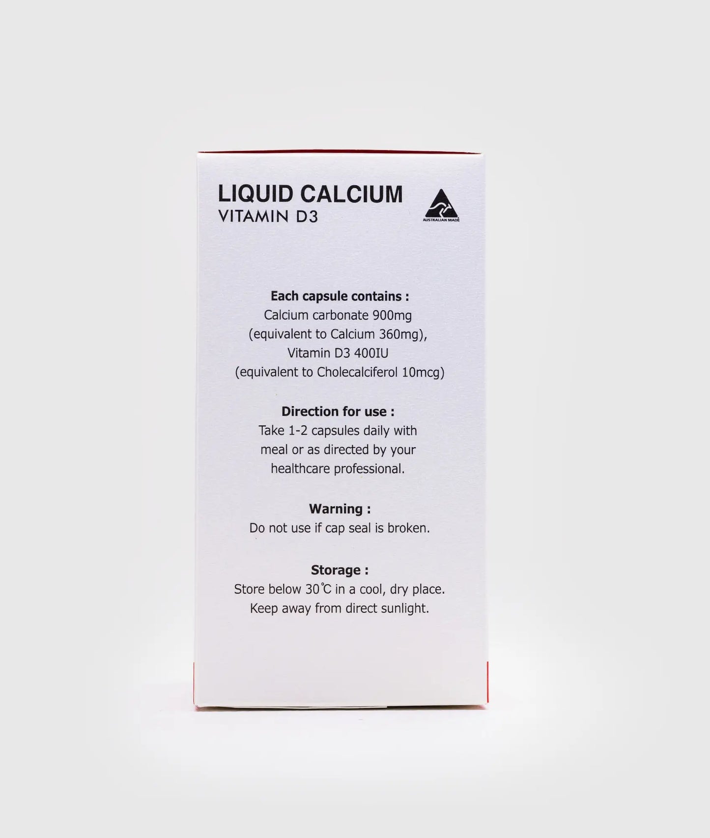 Mothernest Liquid Calcium + Vitamin D3 300 Caps