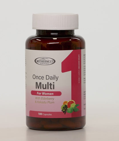 Mothernest Once Daily Multi for Women 180 Caps