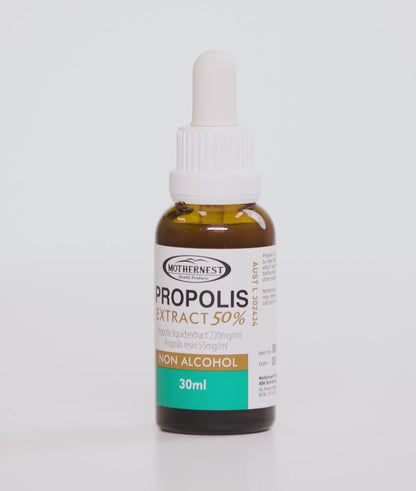 Mothernest Propolis Extract 50% Non-Alcohol Tincture 30ml x 3 Pack