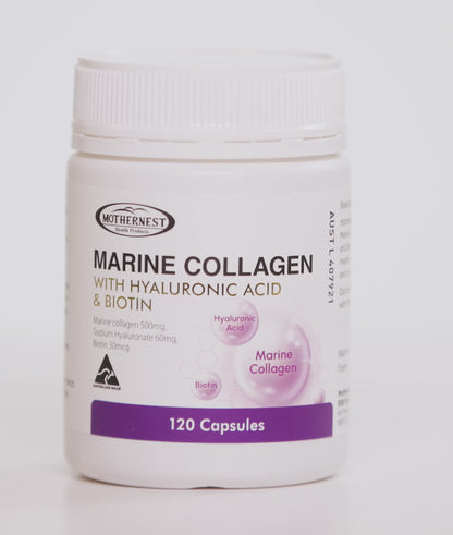 Mothernest Marine Collagen (120 Caps)