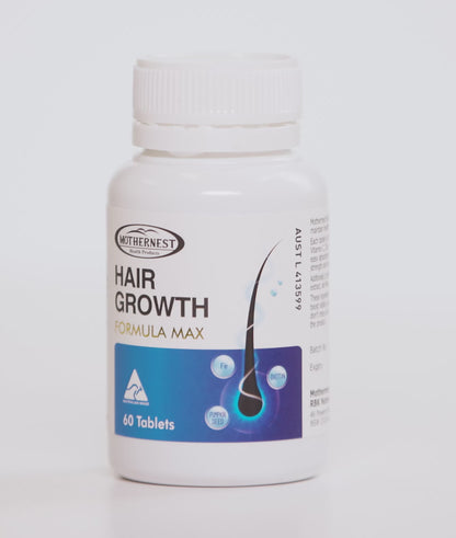 Mothernest Hair Growth Formula Max 60 Tabs